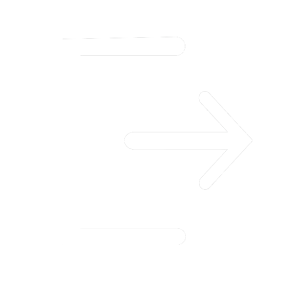 van binnen naar buiten doorzichtig witte pijl